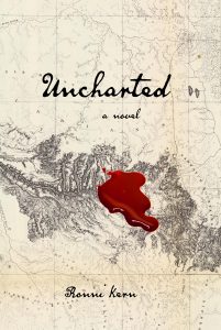 <img src=" unchartedjustfront.jpg" alt="blood on a map of the 1853 Rockies">